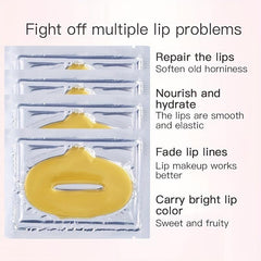 Hydrating Lip Mask Golden Collagen Ocean Scent