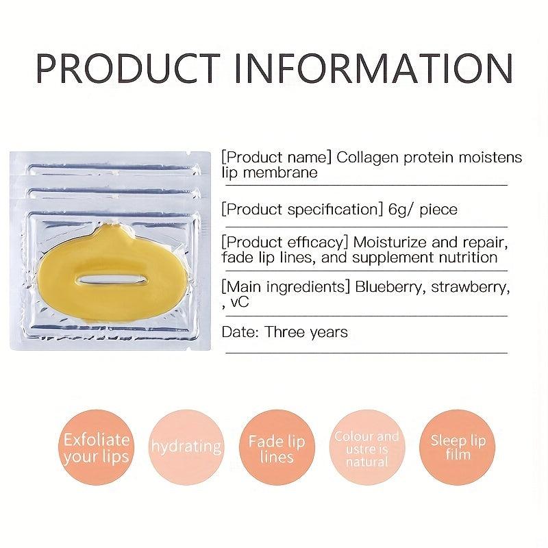 Hydrating Lip Mask Golden Collagen Ocean Scent