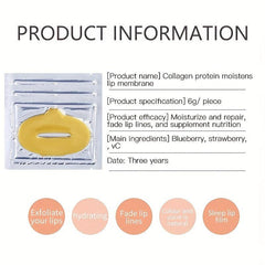 Hydrating Lip Mask Golden Collagen Ocean Scent
