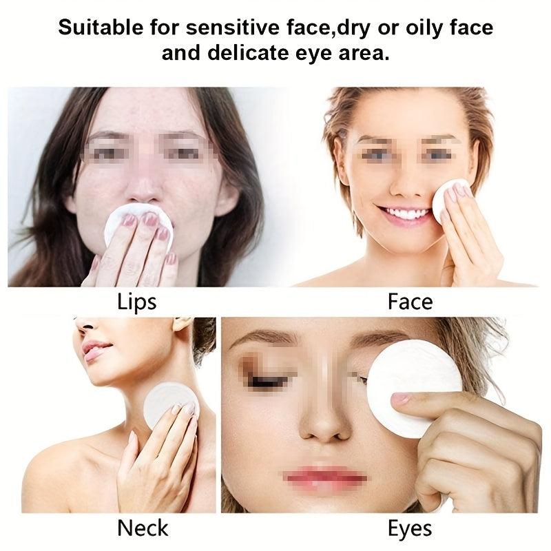 5pcs Bamboo Makeup Remover Pads for Gentle Removal