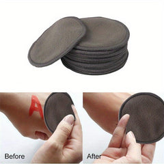 5pcs Bamboo Makeup Remover Pads for Gentle Removal