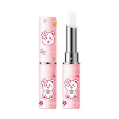 HEYXI Bear Lip Balm Clear Lip Stick Pack Lip Balm Moisturizing