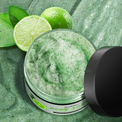Organic Lemon Body Scrub with Dead Sea Salt - Exfoliating and Nourishing
