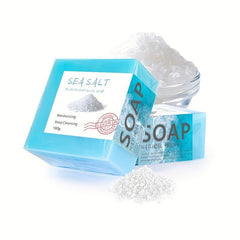 Moisturizing Sea Salt Soap for Exfoliating Cleansing