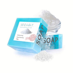 Moisturizing Sea Salt Soap for Exfoliating Cleansing