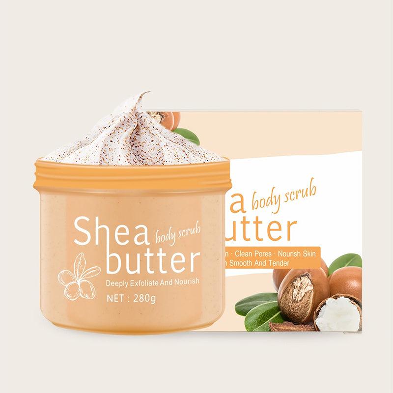 Shea Butter Body Scrub Exfoliates and Cleanses Skin - 280g