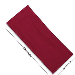 Sweat Absorbent Fitness Headband Solid Color Yoga Headband