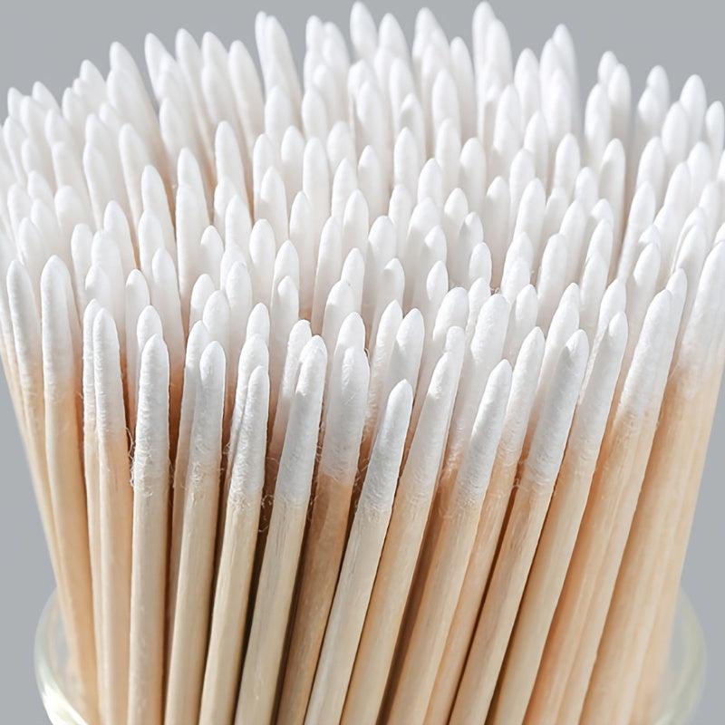 Wooden Handle Makeup Swabs for Beauty & Health Care