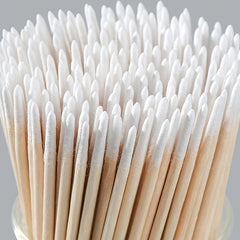 Wooden Handle Makeup Swabs for Beauty & Health Care