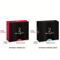 Outdoor Dark Tanning Gel for Natural Tan Skin