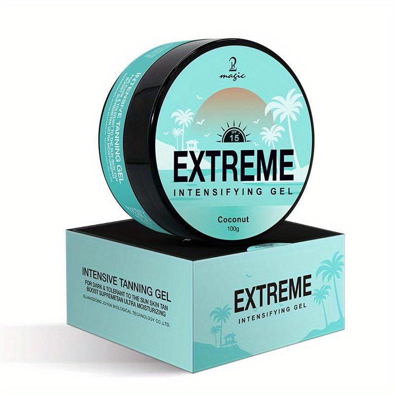 Outdoor Dark Tanning Gel for Natural Tan Skin