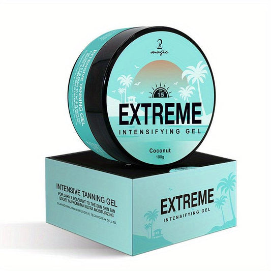 Outdoor Dark Tanning Gel for Natural Tan Skin