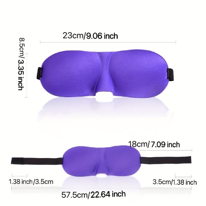 Breathable Eye Mask Alleviates Eye Fatigue 3D Blackout Sleep Aid