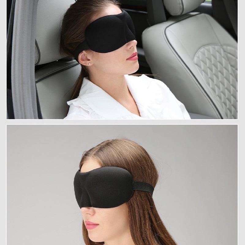 Breathable Eye Mask Alleviates Eye Fatigue 3D Blackout Sleep Aid
