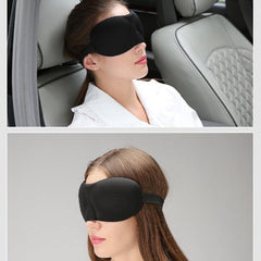 Breathable Eye Mask Alleviates Eye Fatigue 3D Blackout Sleep Aid
