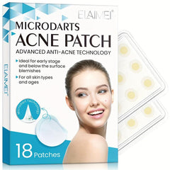 18pcs Microneedle Hydrocolloid Acne Patch Spot Stickers for Face