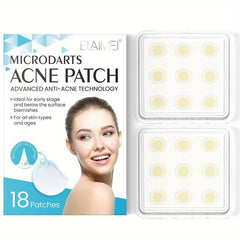 18pcs Microneedle Hydrocolloid Acne Patch Spot Stickers for Face