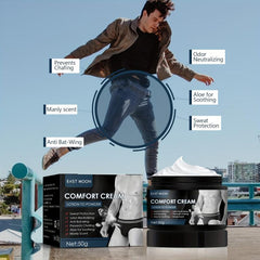 Men's Ball Deodorant Cream - Hygiene Care for Private Parts