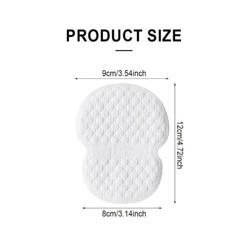 60pcs Armpit Sweat Pads Disposable Underarm Absorption Sweat Pad