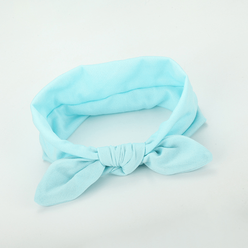 Stretch Cloth Rabbit Ears Headbands Turban Knot Hairband