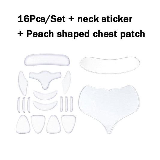 18pcs Silicone Wrinkle Diminishing Patch Facial Lift Up Sticker
