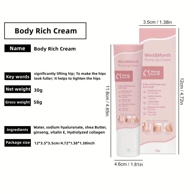 Body Plump Up Cream - Lift and Enhance Your Curves