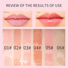 Hydrating Lip Gloss Transparent Plumping Lip Tint