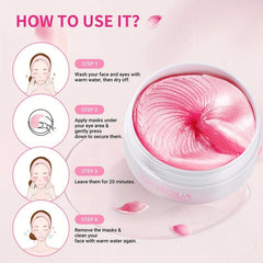 Honey Peach Eye Mask Moisturizing 30pairs