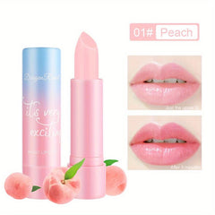 Natural Plant Fruit Essence Lip Balm Long Lasting Moisturizing Hydrating Care