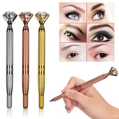 Crystal Eyebrow Tattoo Pen Microblade Machine