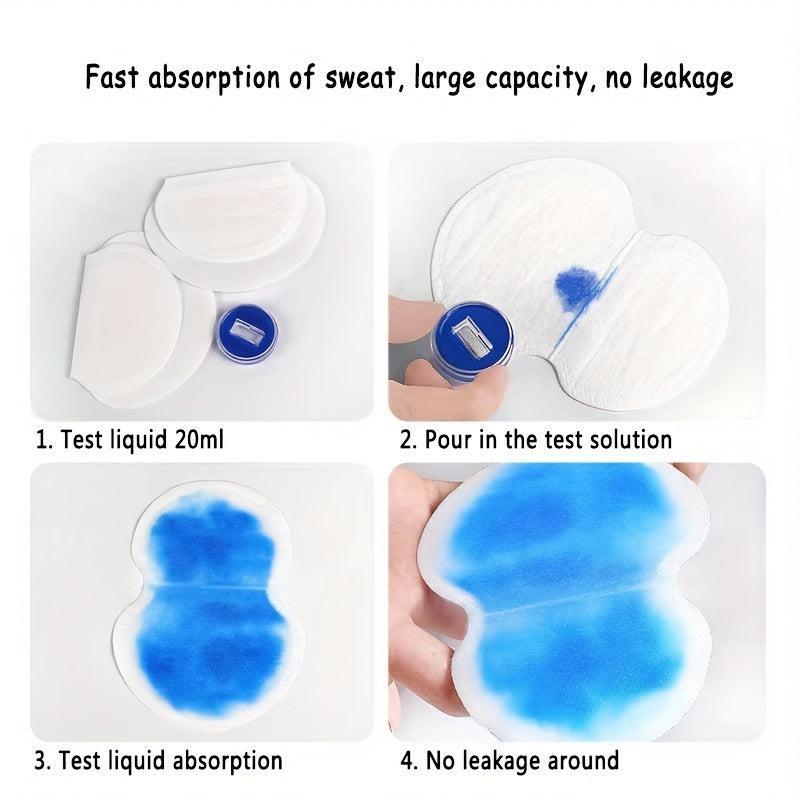 60 Pcs Underarm Sweat Pads Disposable Dress Guards Shields For Women And Men