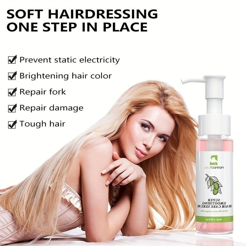 50ml Moroccan Silk Hair Care Essence for Smooth, Repairing Dry Hair