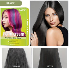 Professional Permanent Hair Cream Dye - 100g