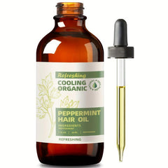 Organic Peppermint Hair Care for Refreshing Cooling Feeling