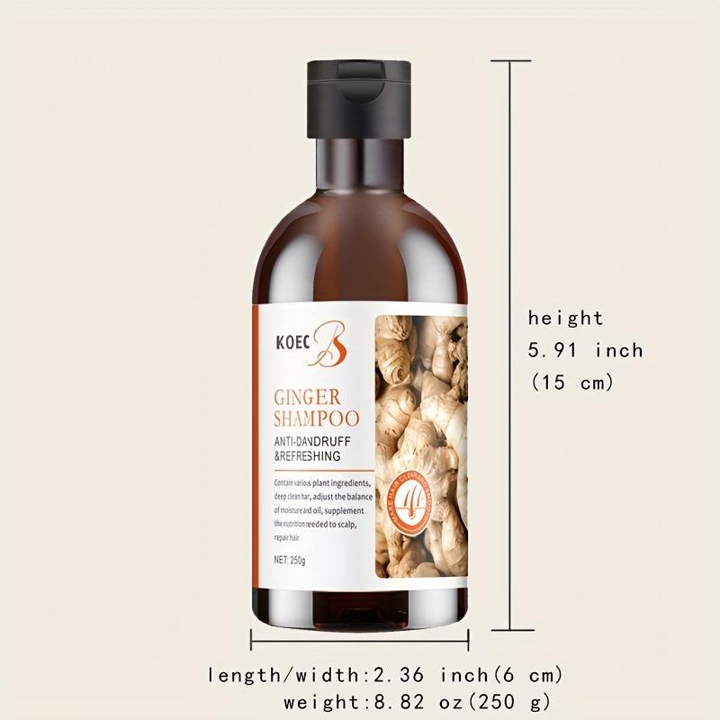 Ginger Refreshing Hair Shampoo 250g for All Hair Types