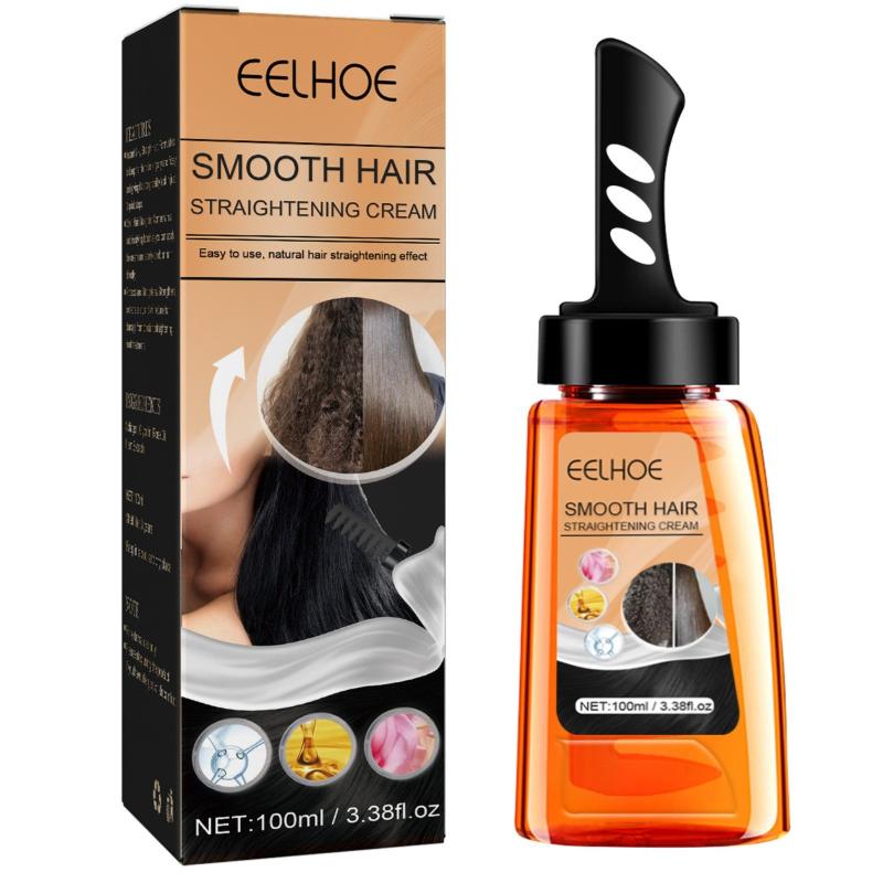100ml Hair Straightening Cream for Frizz-Free Hair