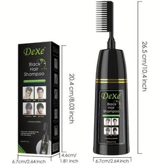 200ml Instant Hair Shampoo With Comb Semi permanent Hair Dye Shampoo