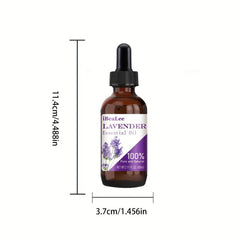60ml Lavender Hair Care Essential Oil for Hair with Glass Dropper