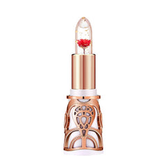 3pcs Crystal Flower Jelly Lipstick Set Temperature Changing Lip Gloss