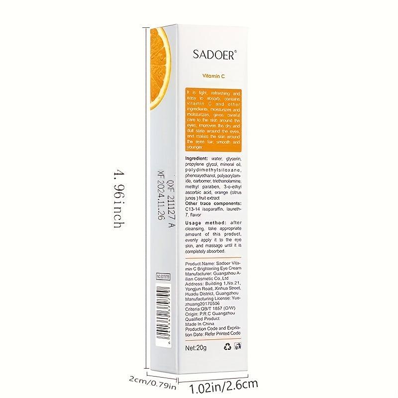 Snail Essence Eye Cream Vitamin C Moisturizing Brightening