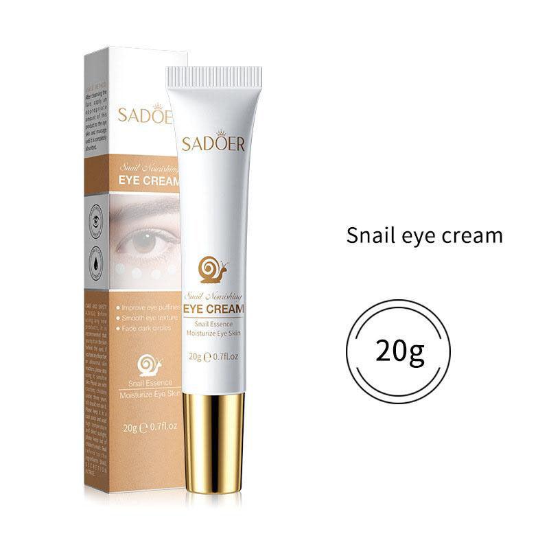 Snail Essence Eye Cream Vitamin C Moisturizing Brightening