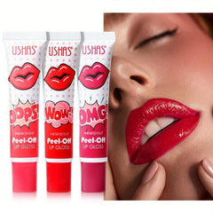 Red Lip Tint Glaze Waterproof Stained Lip Liquid Honey