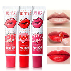 Red Lip Tint Glaze Waterproof Stained Lip Liquid Honey