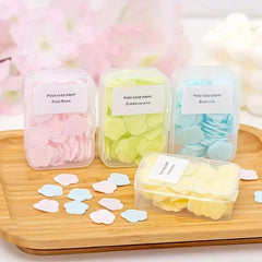 Travel Boxed Disposable Soap Paper Petal for Hand Washing
