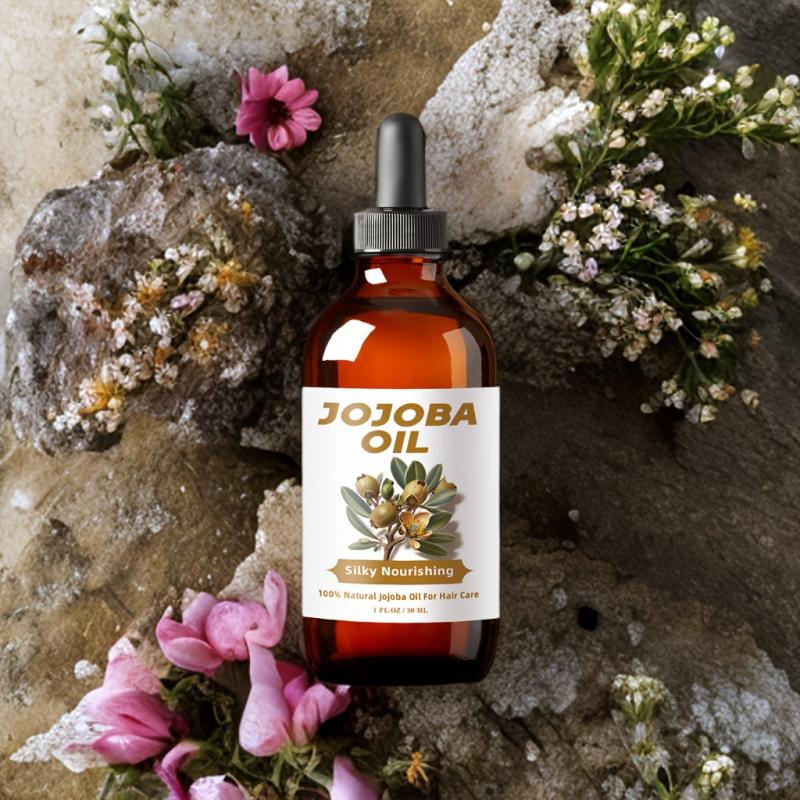100% Natural Jojoba For Hair Care Silky Smoothing & Revitalizing