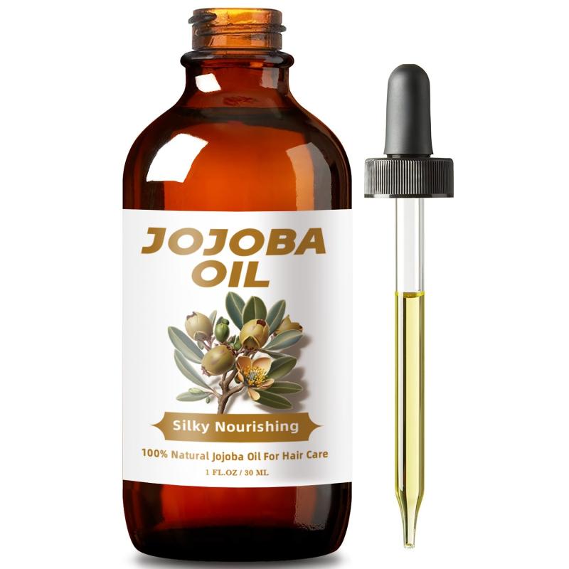 100% Natural Jojoba For Hair Care Silky Smoothing & Revitalizing