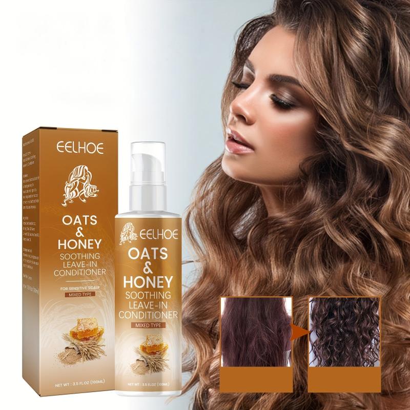 Oat Honey Shampoo Conditioner Repair Split Ends Non Sticky