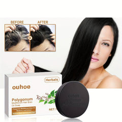 Polygonum Multiflorum Hair Darkening Shampoo Moisturizing Soap