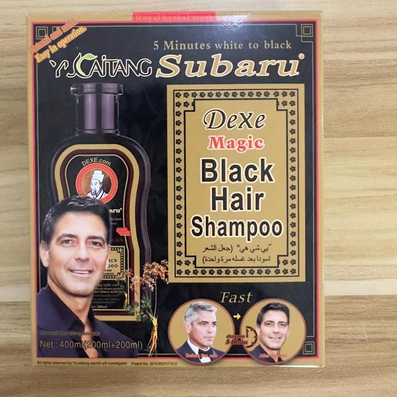 Hair Dye Shampoo for Gray Hair Coloring Semi Permanent