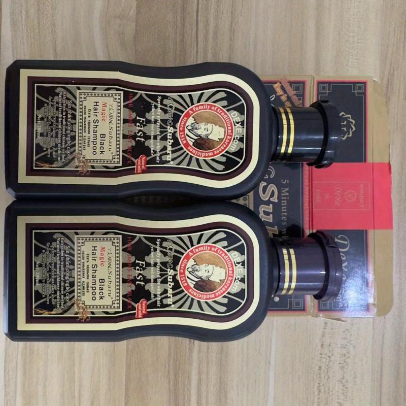 Hair Dye Shampoo for Gray Hair Coloring Semi Permanent